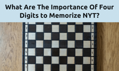 What Are The Importance Of Four Digits to Memorize NYT
