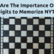 What Are The Importance Of Four Digits to Memorize NYT